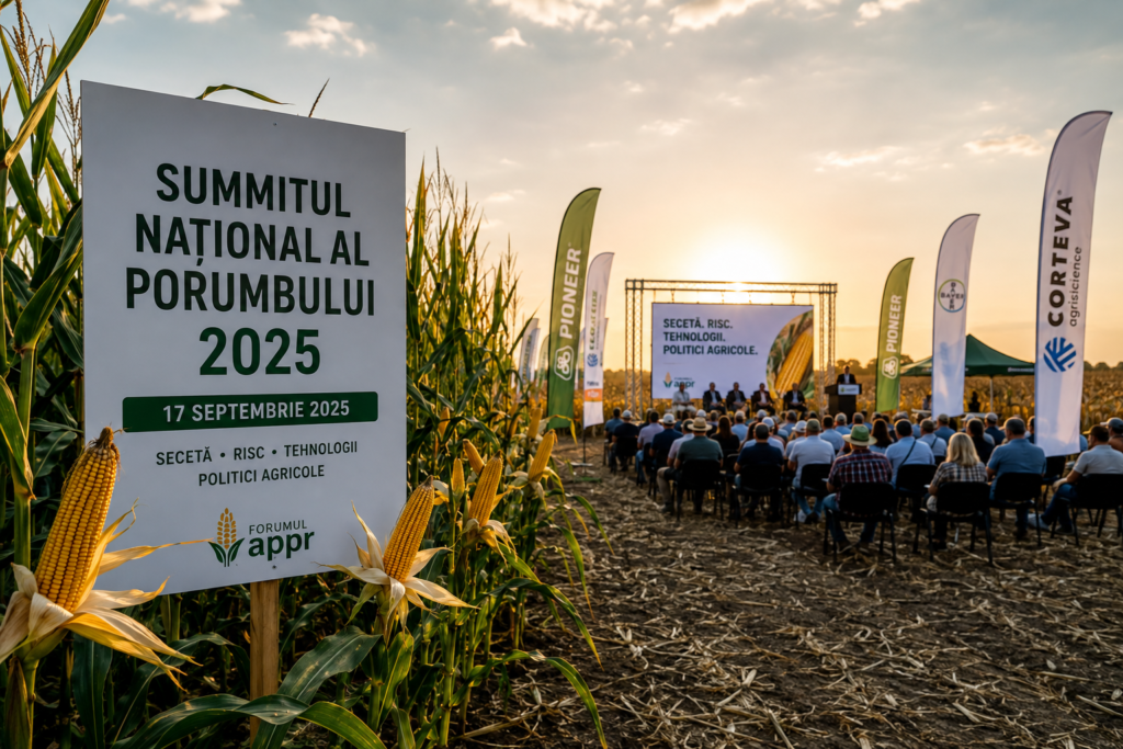 Summitul Național al Porumbului 2025, eveniment dedicat secetei, tehnologiilor și politicilor agricole