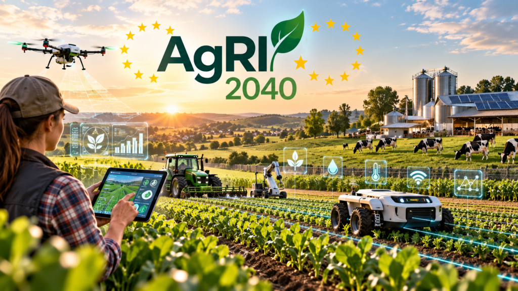 AgRI 2040, digitalizare și robotică în agricultura europeană