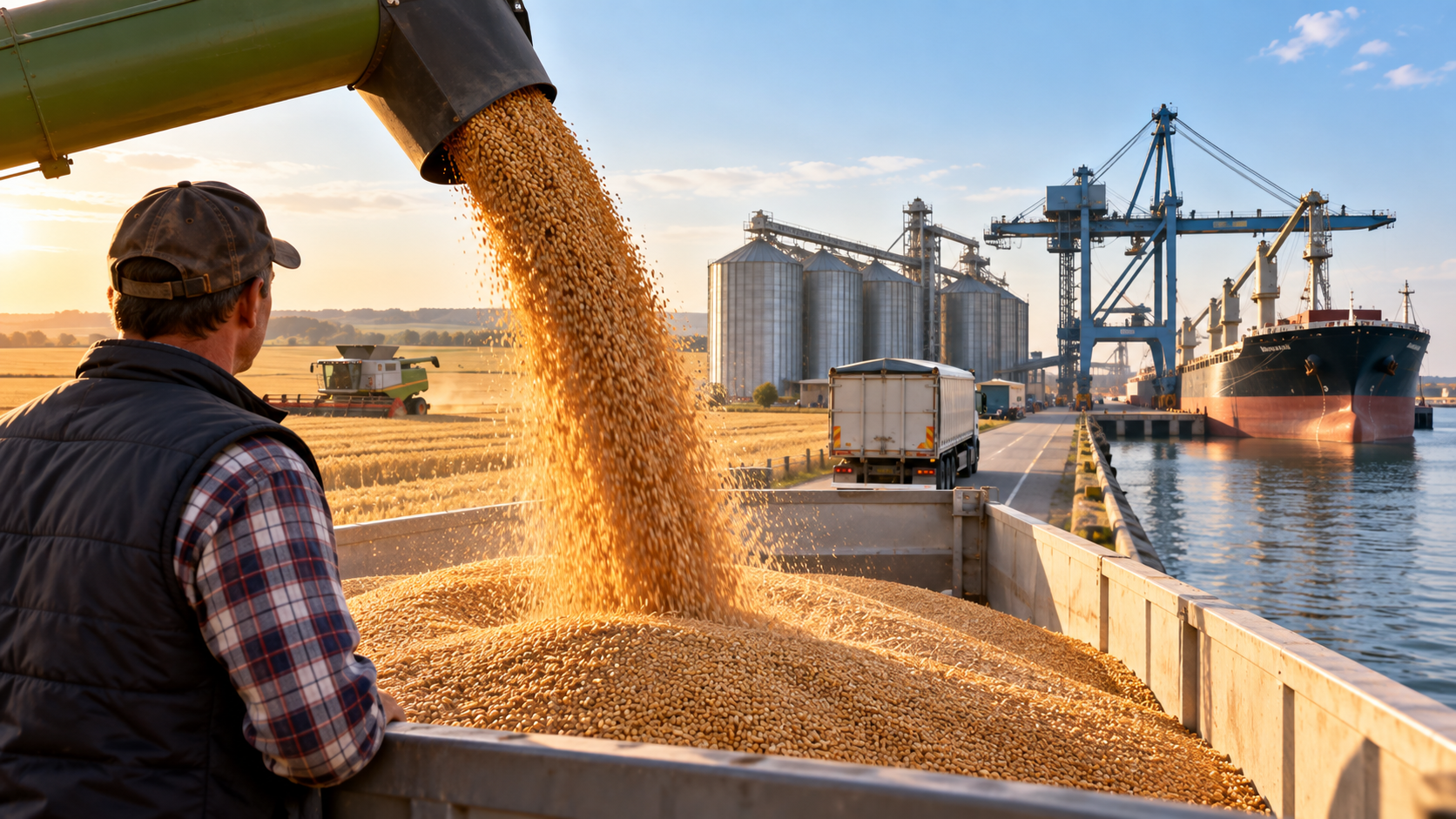 Cine cumpără cerealele fermierilor români