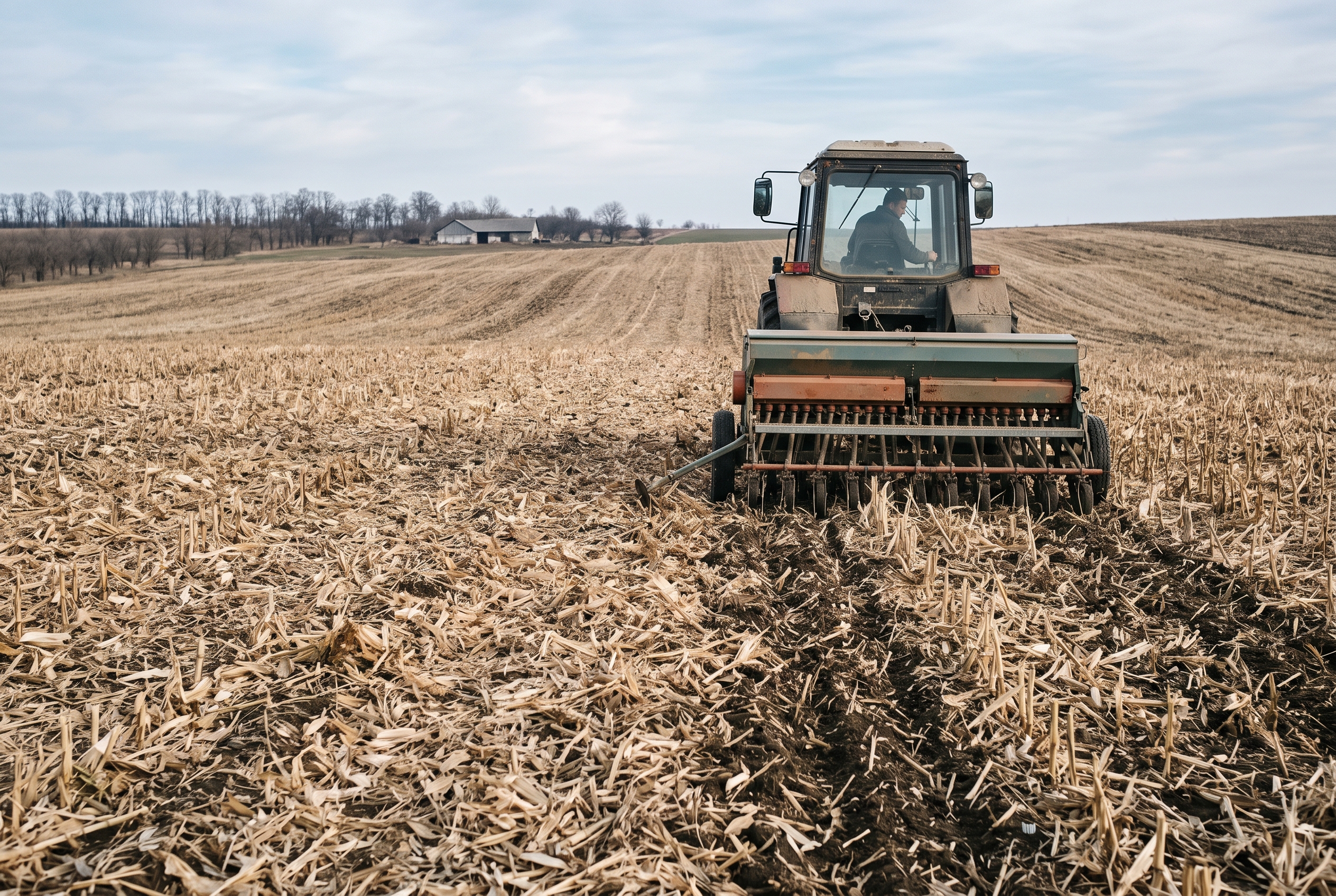 Agricultura conservativă: cât putem reduce lucrările solului