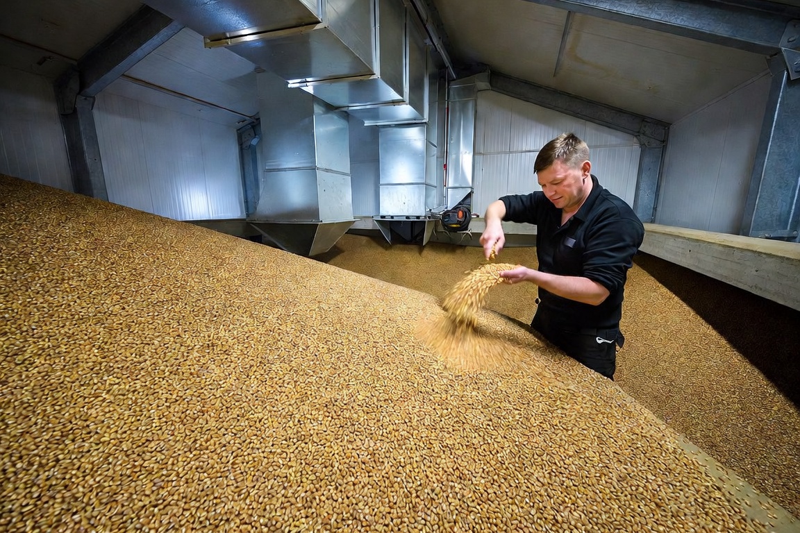 Depozitarea cerealelor: când umiditatea devine o problemă